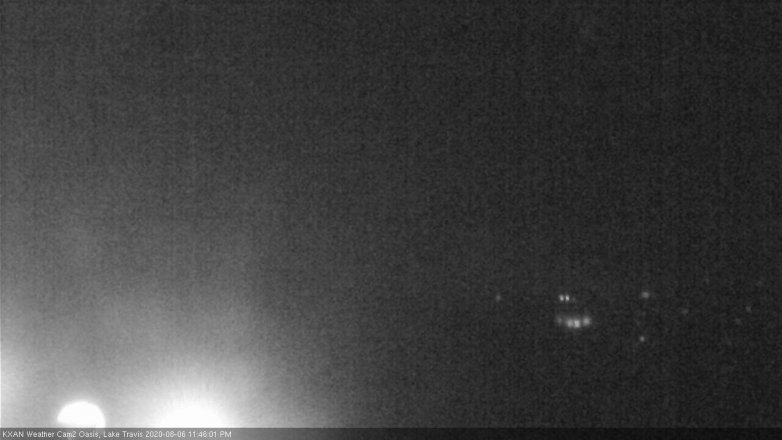 Lake Travis webcam, August 6, 2020 11:45 PM CT