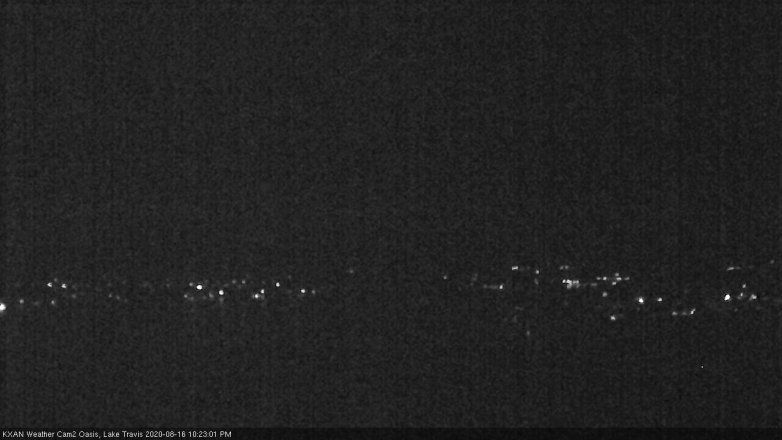 Lake Travis webcam, August 16, 2020 10:25 PM CT