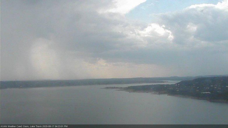 Lake Travis webcam, August 17, 2020 4:25 PM CT