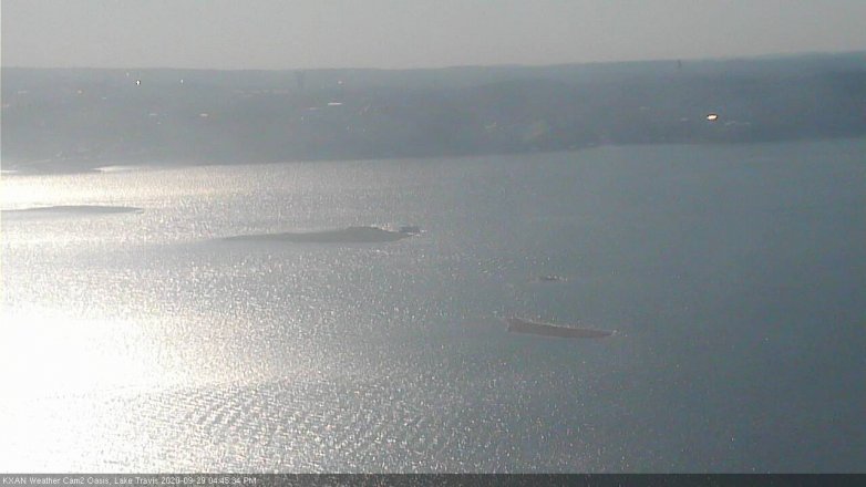 Lake Travis webcam, September 29, 2020 4:45 PM CT