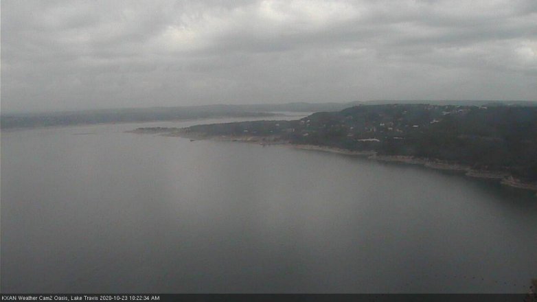 Lake Travis webcam, October 23, 2020 10:25 AM CT