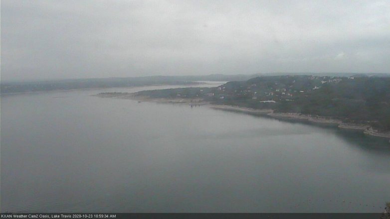 Lake Travis webcam, October 23, 2020 11:00 AM CT