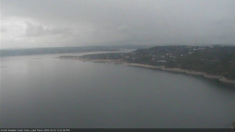 Lake Travis webcam, October 23, 2020 12:25 PM CT