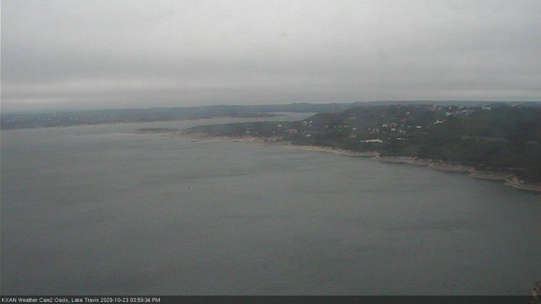Lake Travis webcam, October 23, 2020 4:00 PM CT