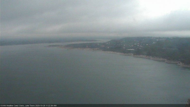 Lake Travis webcam, October 26, 2020 11:25 AM CT