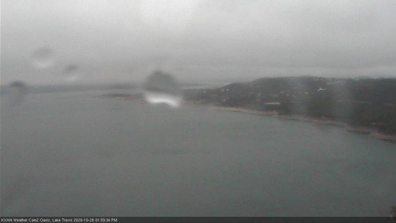 Lake Travis webcam, October 26, 2020 2:00 PM CT