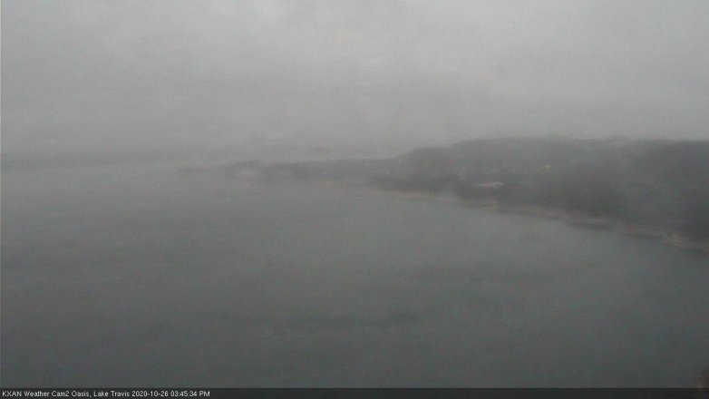 Lake Travis webcam, October 26, 2020 3:45 PM CT