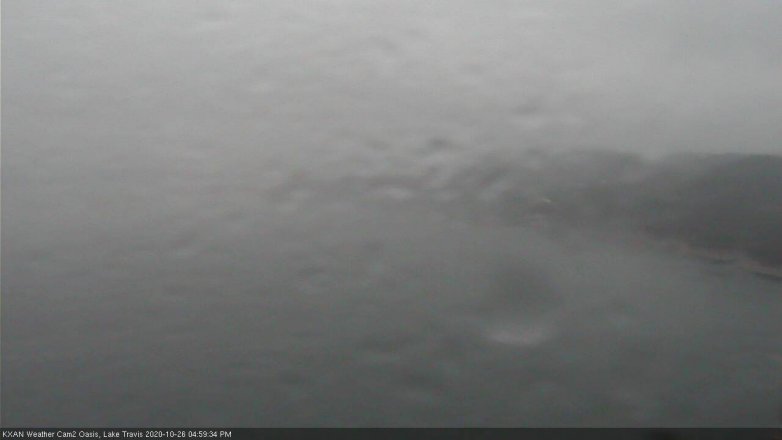 Lake Travis webcam, October 26, 2020 5:00 PM CT