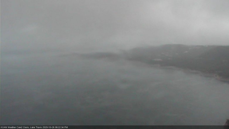 Lake Travis webcam, October 26, 2020 6:25 PM CT