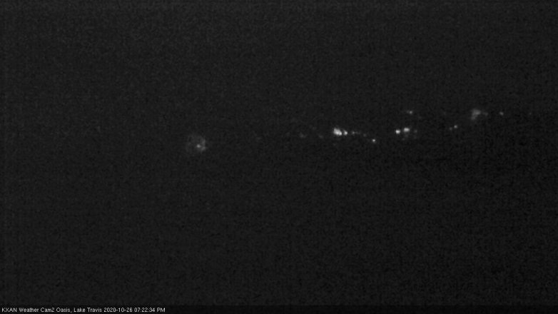 Lake Travis webcam, October 26, 2020 7:25 PM CT