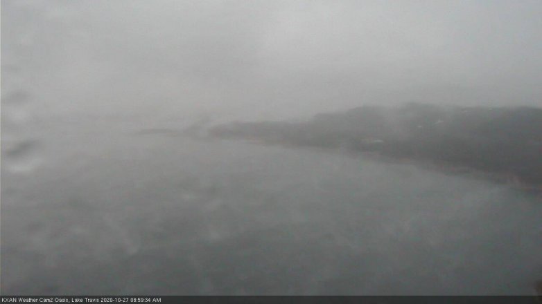 Lake Travis webcam, October 27, 2020 9:00 AM CT