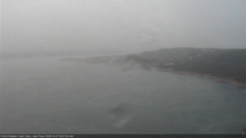 Lake Travis webcam, October 27, 2020 9:25 AM CT
