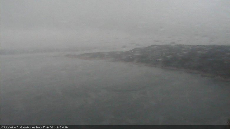 Lake Travis webcam, October 27, 2020 10:45 AM CT