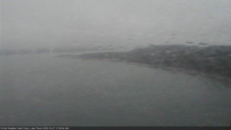 Lake Travis webcam, October 27, 2020 12:00 PM CT