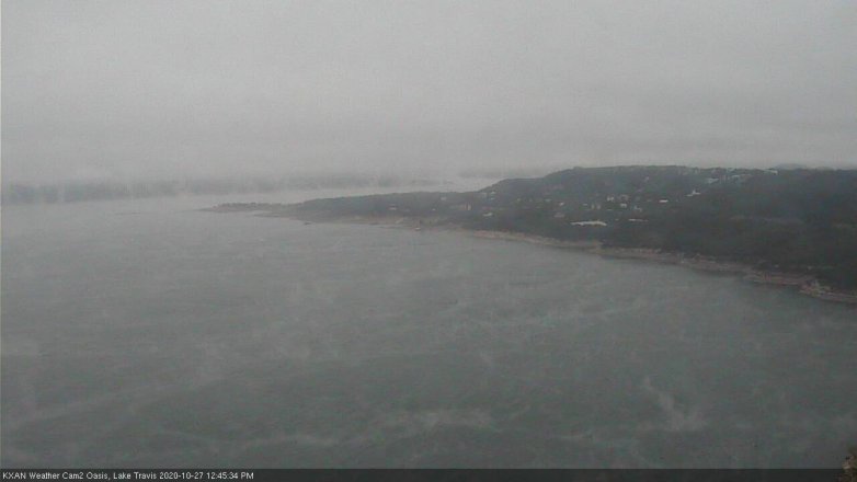 Lake Travis webcam, October 27, 2020 12:45 PM CT