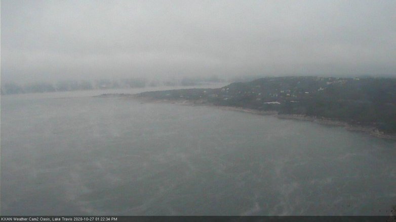 Lake Travis webcam, October 27, 2020 1:25 PM CT