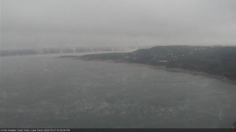 Lake Travis webcam, October 27, 2020 2:00 PM CT