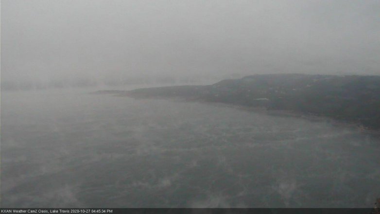 Lake Travis webcam, October 27, 2020 4:45 PM CT