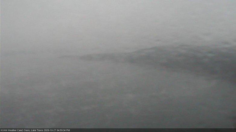 Lake Travis webcam, October 27, 2020 5:00 PM CT