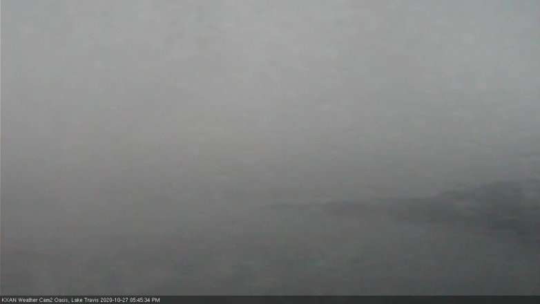 Lake Travis webcam, October 27, 2020 5:45 PM CT