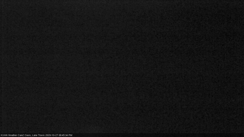 Lake Travis webcam, October 27, 2020 8:45 PM CT