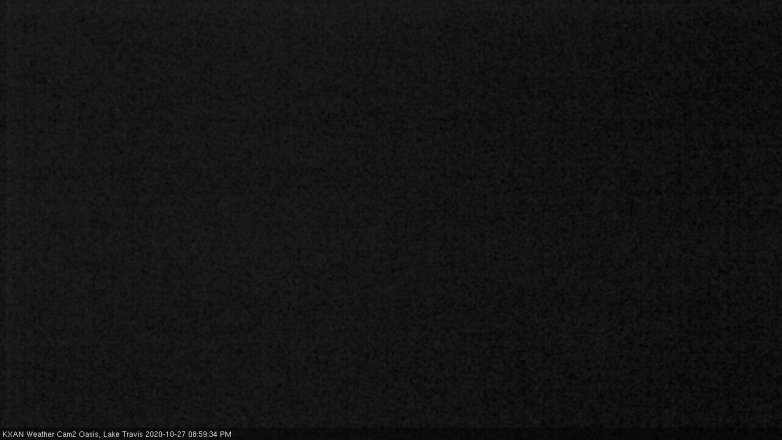 Lake Travis webcam, October 27, 2020 9:00 PM CT