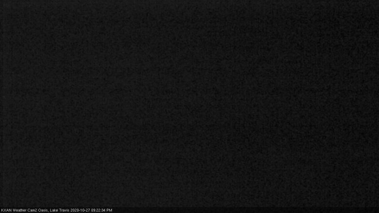 Lake Travis webcam, October 27, 2020 9:25 PM CT