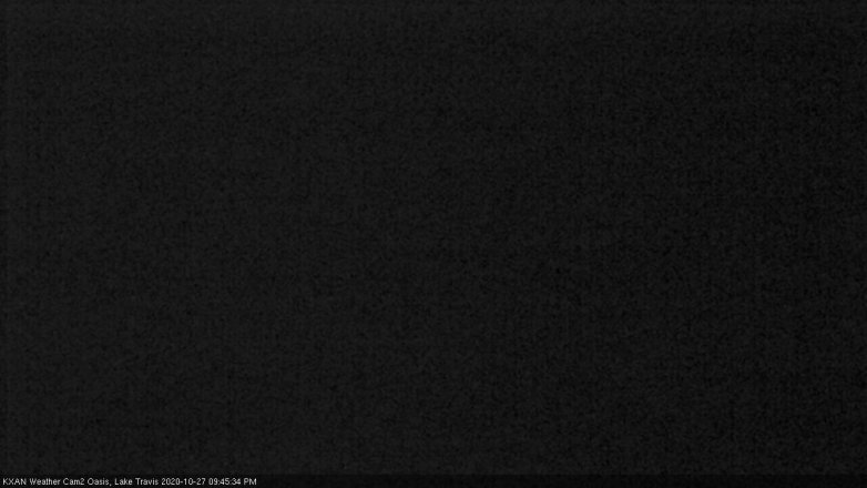 Lake Travis webcam, October 27, 2020 9:45 PM CT