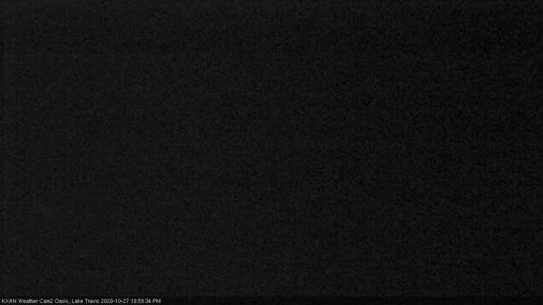 Lake Travis webcam, October 27, 2020 11:00 PM CT