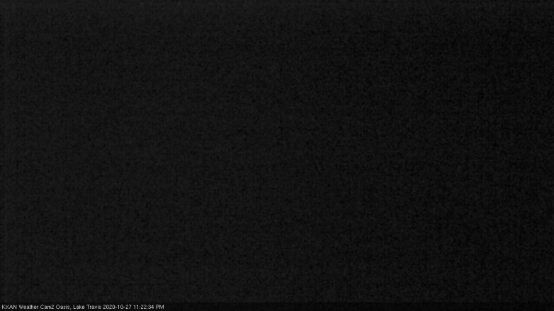 Lake Travis webcam, October 27, 2020 11:25 PM CT