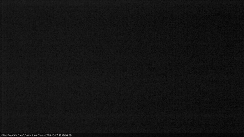 Lake Travis webcam, October 27, 2020 11:45 PM CT