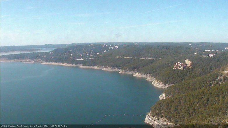 Lake Travis webcam, November 2, 2020 2:25 PM CT
