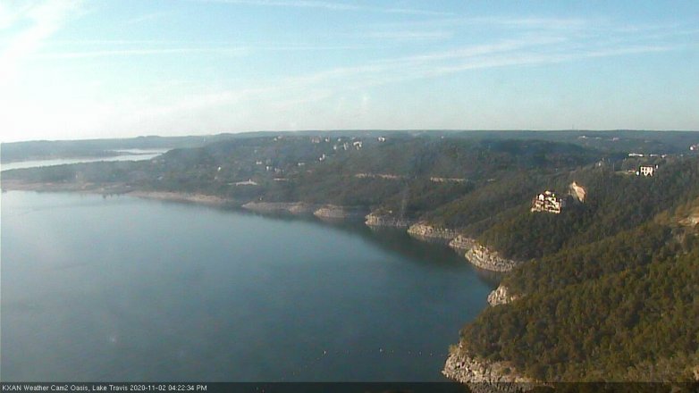 Lake Travis webcam, November 2, 2020 4:25 PM CT