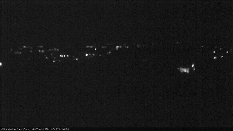 Lake Travis webcam, November 4, 2020 7:25 PM CT