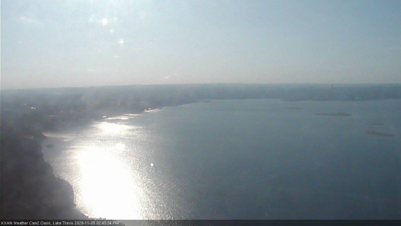 Lake Travis webcam, November 5, 2020 2:45 PM CT
