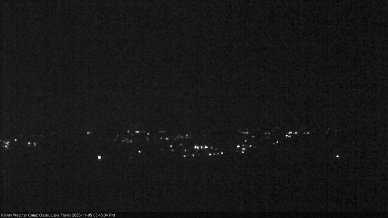 Lake Travis webcam, November 5, 2020 6:45 PM CT