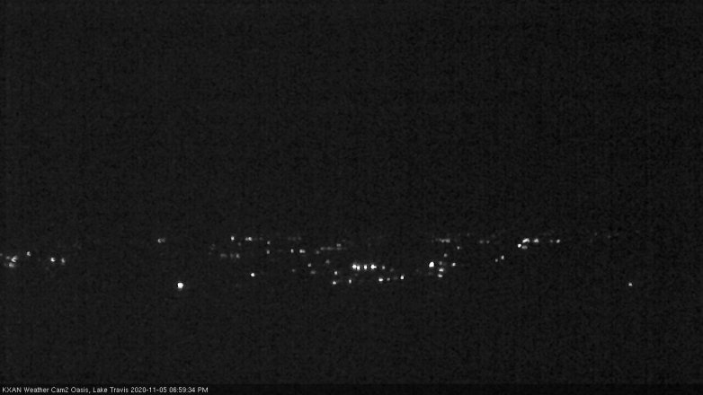Lake Travis webcam, November 5, 2020 7:00 PM CT
