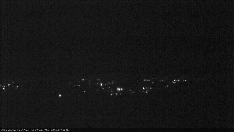 Lake Travis webcam, November 5, 2020 8:25 PM CT