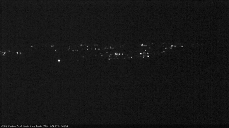 Lake Travis webcam, November 6, 2020 7:25 PM CT