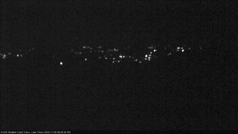 Lake Travis webcam, November 8, 2020 6:45 PM CT