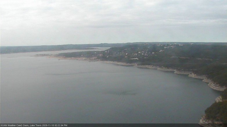 Lake Travis webcam, November 10, 2020 2:25 PM CT