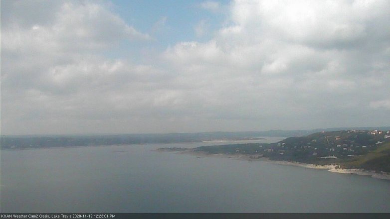 Lake Travis webcam, November 12, 2020 12:25 PM CT