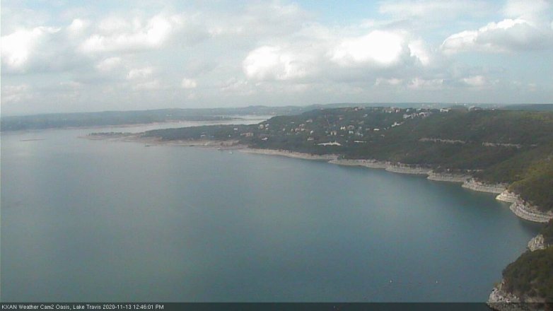 Lake Travis webcam, November 13, 2020 12:45 PM CT