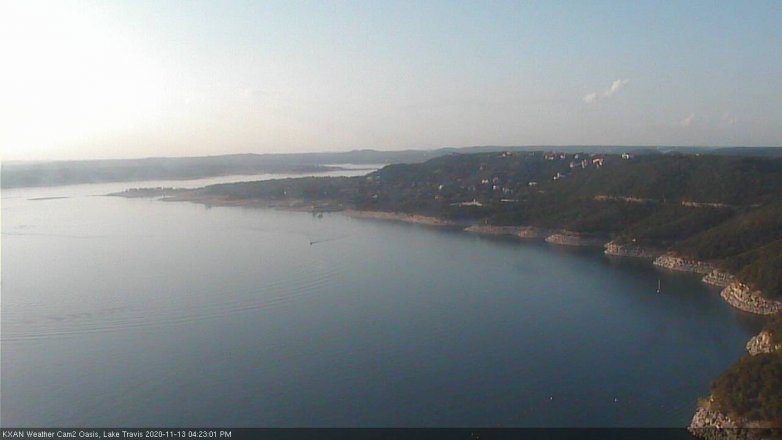 Lake Travis webcam, November 13, 2020 4:25 PM CT