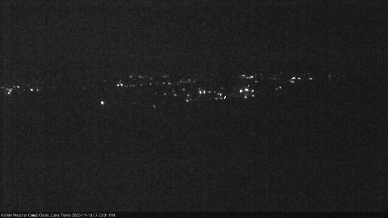 Lake Travis webcam, November 13, 2020 7:25 PM CT