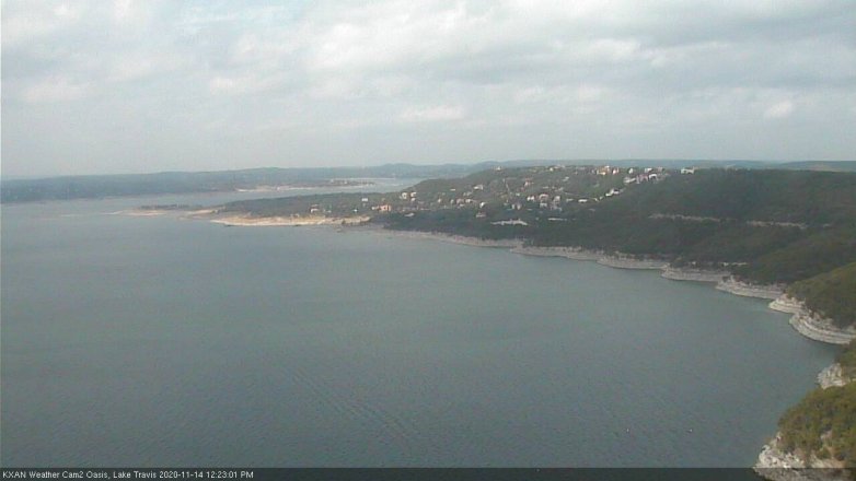 Lake Travis webcam, November 14, 2020 12:25 PM CT