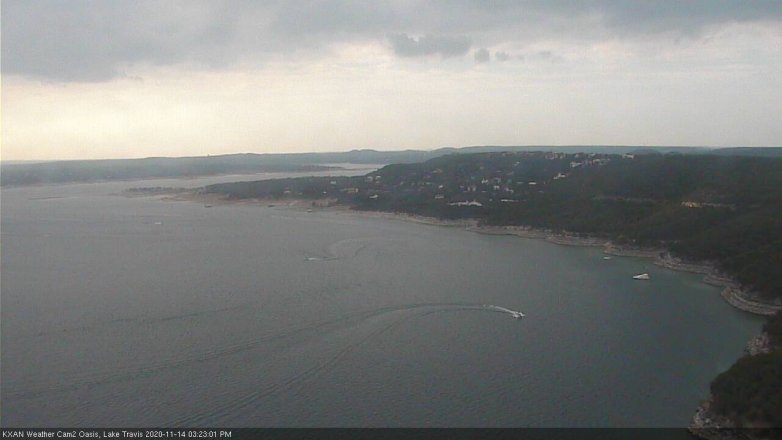 Lake Travis webcam, November 14, 2020 3:25 PM CT
