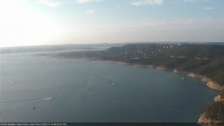 Lake Travis webcam, November 14, 2020 4:25 PM CT
