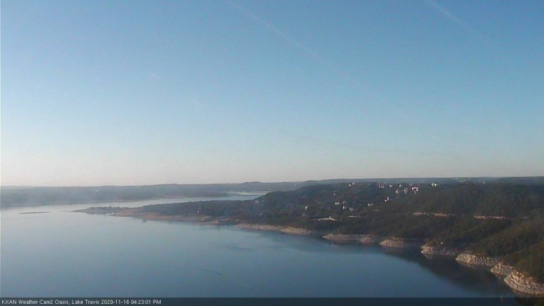 Lake Travis webcam, November 16, 2020 4:25 PM CT