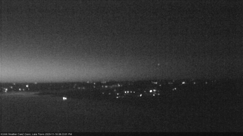 Lake Travis webcam, November 16, 2020 6:25 PM CT